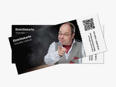 Eintrittskarte für Heinz Erhardt...